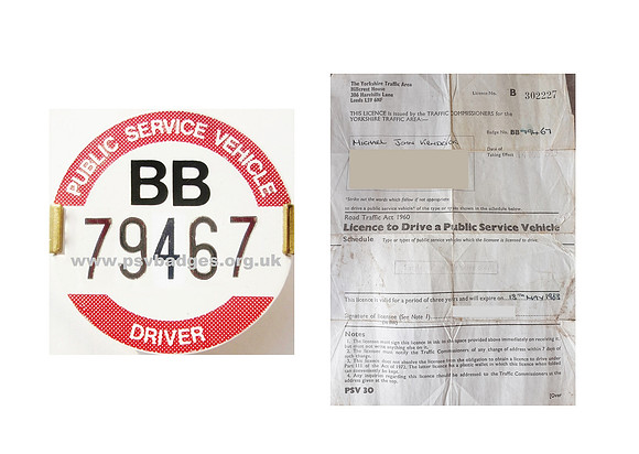 BB 79467 and Licence issued on 14th May 1980