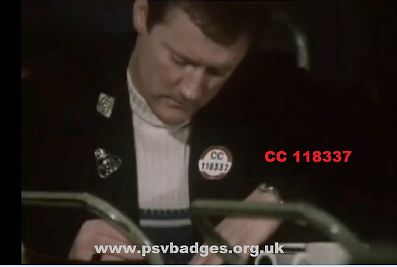 CC 118337 Mersey side PTE. Note the Liverpool Corporation badge on his lapel.