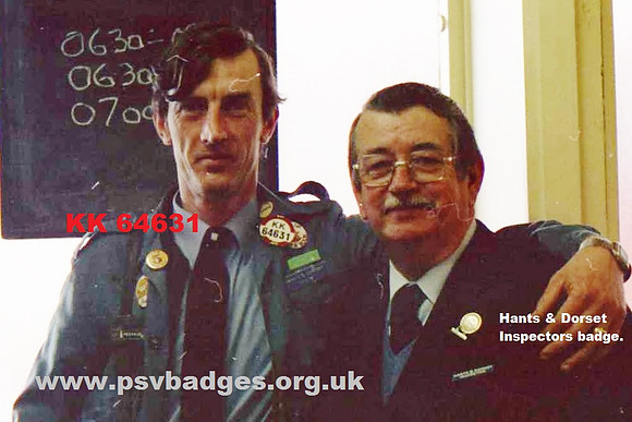 KK 64631 H&D Driver March 1982. Thick print dark red border.