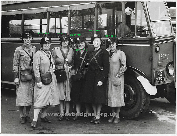Trent Motor Traction Wartime Conductors EE 11011. EE 11142. EE 11300. EE 11718. EE 11719. EE 11799.