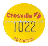 Crosville First PCV Driver 1022