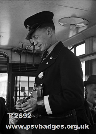 T 2692 London Transport Tram Conductor