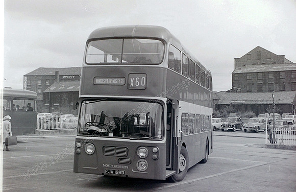FJA 196D entering Preston Bus Station.