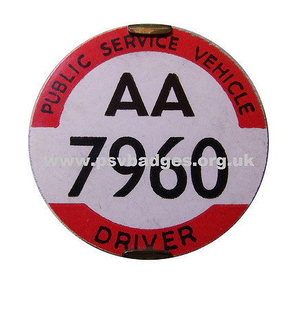 AA 7960 Early issue badge c1936