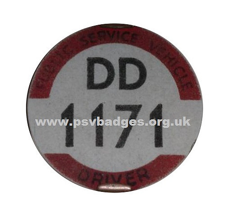 DD 1171 1935 very early issue badge. The 171st badge issued.