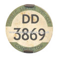 DD CONDUCTORS BADGES WEST MIDLANDS TRAFFIC AREA
