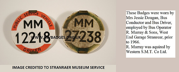 MM 27238 Conductor. MM 12218 Driver