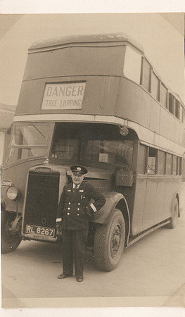 Western National long service driver undertaking tree lopping duties.