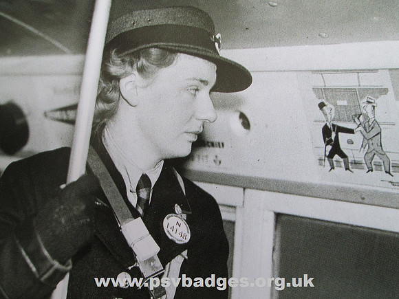 N 14148 London Transport Conductress. See next image.