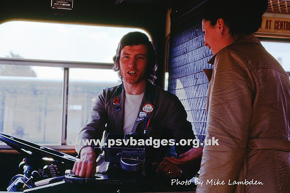 CC 95360 Crosville Motor Services Driver Bob Court
