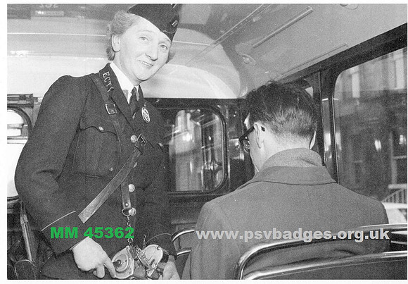 MM 45362 Edinburgh Corporation Transport Conductress
