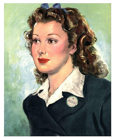 nNd 62950 Artist impression of a London Bus Conductress