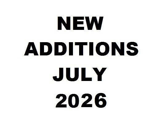 New Additions July 2026