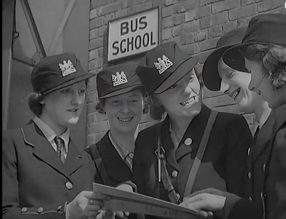 Manchester Corporation Tramways/Transport conductresses.