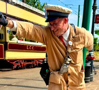 T 517 Crich Tramway Museum Conductor.
