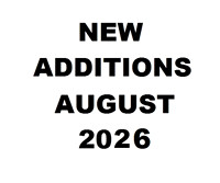 New Additions August 2026