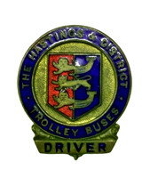 Hastings and District Trolley bus Driver.