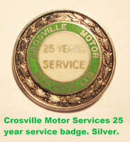 Crosville Motor Services 25 year service badge - Copy