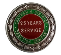 Chatham and District Traction Company 25 years.