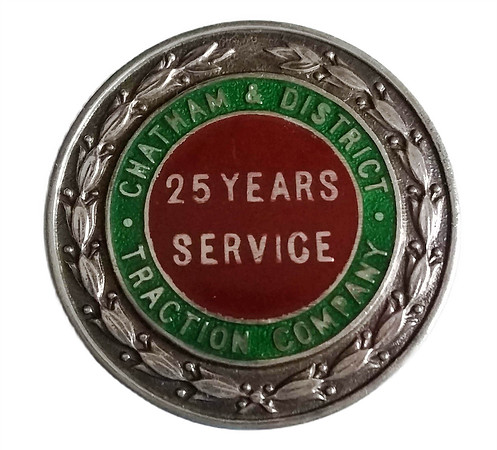 Chatham and District Traction Company 25 years.