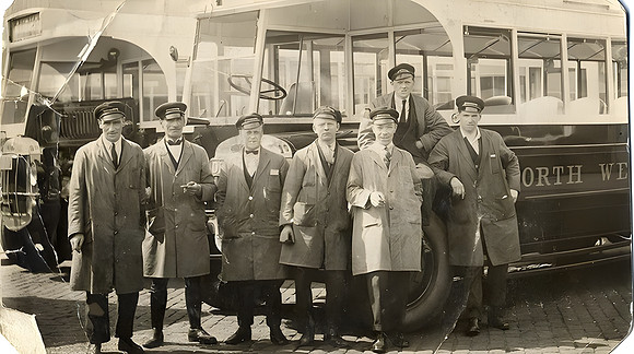 North Western Road Car Company staff.