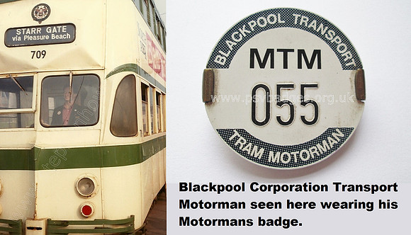 Blackpool Corporation Motorman MTM 055