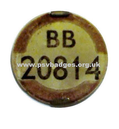 BB 20814 issued to WYRCC Skipton driver Cyril Allen