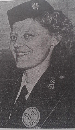 CC 47915 Blackpool Corporation Transport Conductress Dorothy Marson