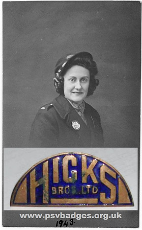 FF 8325 Rose Burch. Conductress for Hicks Brothers