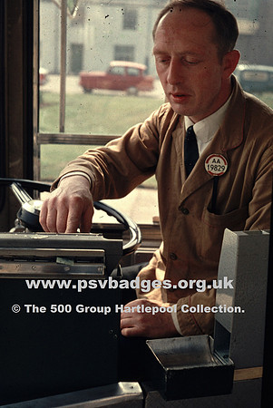 AA 19829 West Hartlepool Corporation Transport Dept Driver.