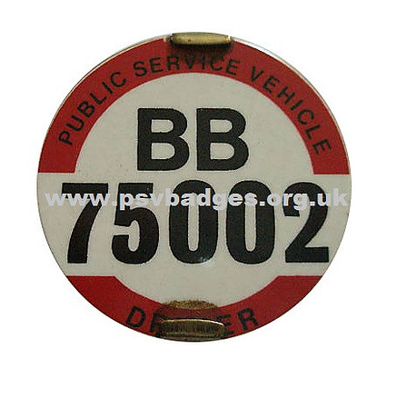 BB 75002 Thick Print style.