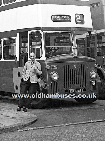 CC 66429 Oldham Corporation Driver Joe Ikenuks seen here at New hey terminus