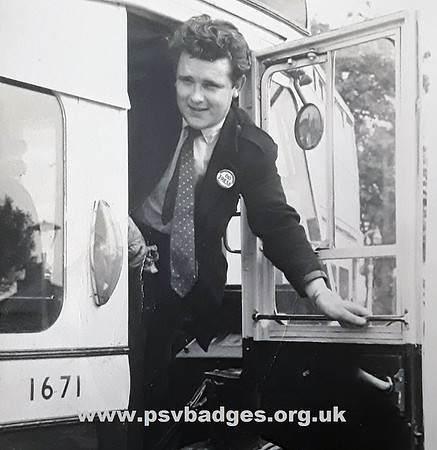 DD 39838 Birmingham City Transport Driver Joe Higgins who was based at Yardley Wood Depot