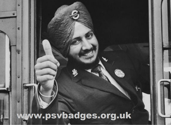 DD 52739 West Midlands badge being worn by a London Transport Driver