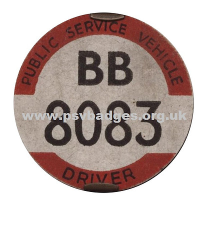 BB 8083 Early issue badge c1936.