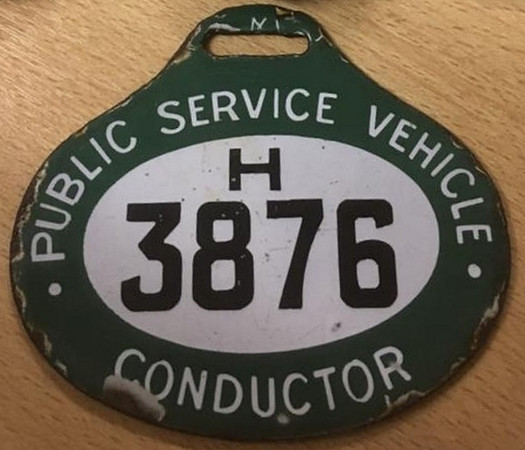 H 3876 An early enamel hanging badge. Thanks for Dayley Lawrence for permission for the image.