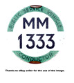 MM CONDUCTORS BADGES SCOTTISH TRAFFIC AREA