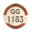 GG DRIVERS BADGES SOUTH WALES TRAFFIC AREA