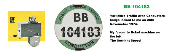 BB 104183 issued on 28th November 1974
