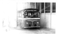 Inspector Fred Andrews of Oldham Depot, driving RDB 871 through the wash.