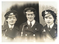 3 very smart Walter Alexander and Sons Conductresses