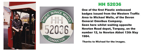 HH 52036 Devon General Conductor Michael Wells
