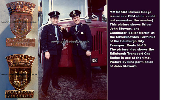 MM 6xxxx Edinburgh Driver Conductor