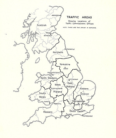 Traffic Area Map 1933