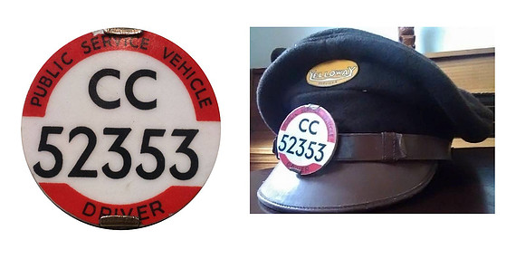 CC 52353 Plus Yelloway Motor Services Cap and Badge.