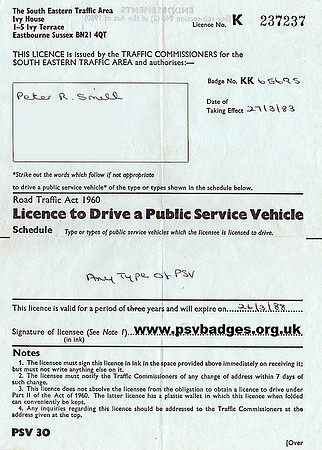 KK 65695 licence