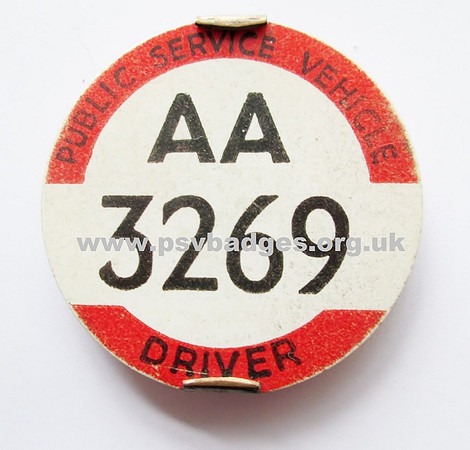 AA 3269 Early 1935/36 issued badge. From my collection