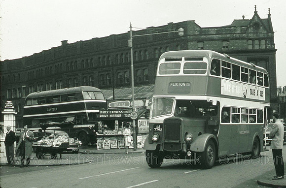 JA 7792 at Lower Mosley Street