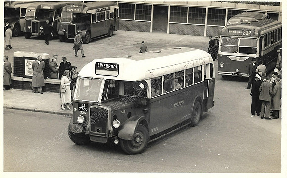 JA 7730 at Leeds Wellington Street Coach Station