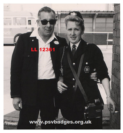 LL 12361 Fife Scottish Driver, with his Clippie
